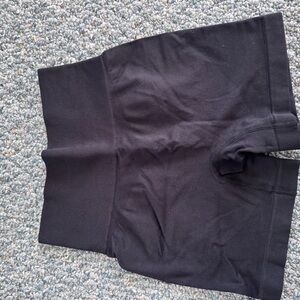 SHEIN Black High-Waisted Bike Shorts